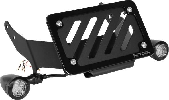 Burly Brand B13-3000TFB License Plate Mount - Rear Fender