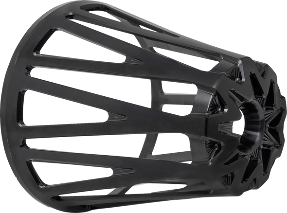 Arlen Ness 600-096 Monster Sucker Air Cleaner Cover - Crossfire - Black