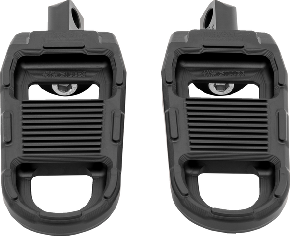 Drag Specialties 1620-2783 Adjustable Foot Pegs Designed by GIlles - Black