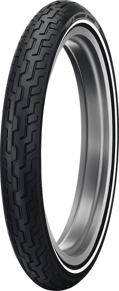 Dunlop D402 Bias Whitewall Front Tire MH90-21 (V-Twin/Cruiser) 45006206