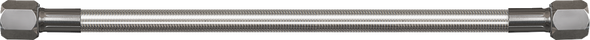 Goodridge VTOL-013C-CL Universal Fuel Line - Stainless Steel - 13"