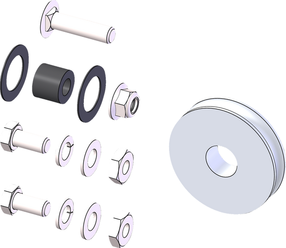 KFI Products P800280-R Manual Lift - Pulley