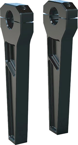 Todd'S Cycle Td-R11-08B Risers - 1" Clamping - 8" Rise - Black