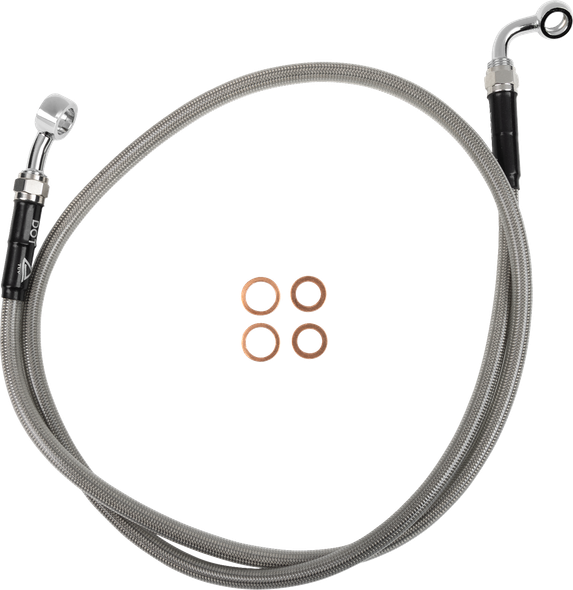 Moose Offroad N/A Stainless Steel Braided Clutch Line - for Gas Gas/for
