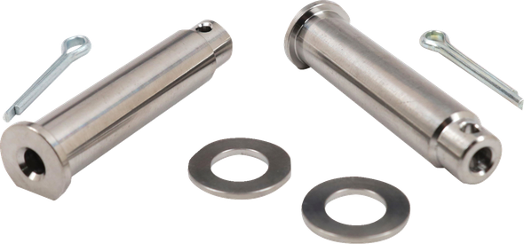 Works Connection 20-521 Foot Peg Pins - Titanium - Crf