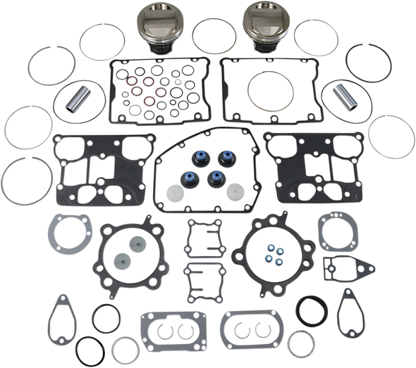 Wiseco VT2709 Piston Kit with Gasket - Twin Cam 88" Bored to 1550 cc (95 Cubic