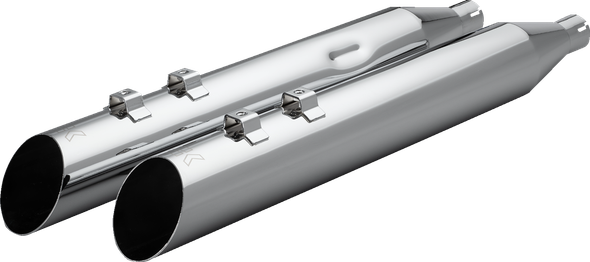 Khrome Werks 40FSL-1021-CHR HP-Plus Slip-On Mufflers - Trike/Twin Cam - Chrome