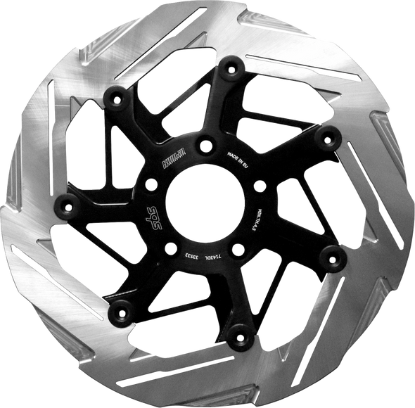 SBS 7143DL Design "D" 7-Spoke Brake Rotor