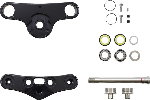 Hawg Halters 49WGAR6-ST18 Triple Tree - 49 MM - Black