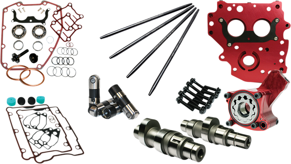 Feuling Parts 7236P Camchest Kit - w/One Piece Pushrods - Twin Cam 99-06