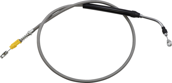 La Choppers LA-8056C16 Stainless Steel Braided Clutch Cable - 21-22 Flh