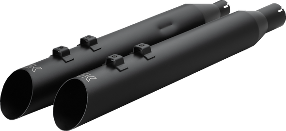 Khrome Werks 40FSL-1012-BLK HP-Plus Slip-On Mufflers - Black