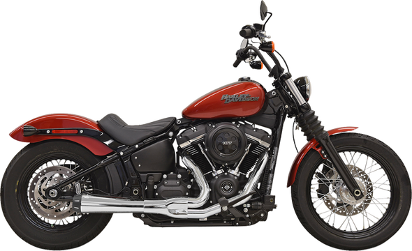 Bassani Xhaust 1S72RE 2-into-1 Road Rage III Exhaust System - 49-State - Chrome