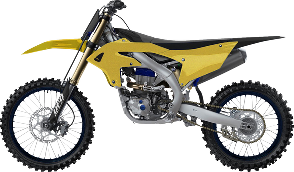 UFO YAKIT326F@24 Body Kit - Gold - for Yamaha - Yz