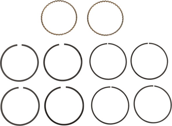 Hastings 2M4985 Piston Rings - 3.875" Standard - 95" Big Bore Twin Cam