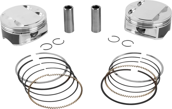 Je Pistons 399161 Piston Kit - 4.260" Bore - 4.375" Stroke - 12.0:1 Cr - 114" M8