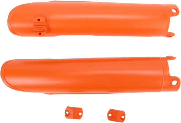 Acerbis Lower Fork Cover Set FOR KTM Orange - Fits: FOR KTM 400 EXC 4 Stroke