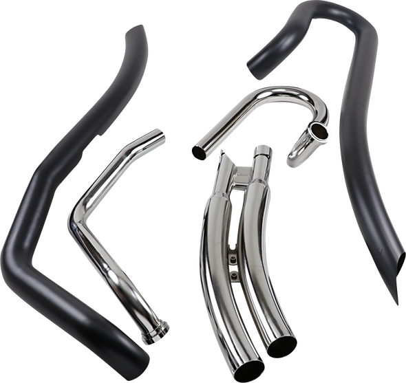 Cobra 3221B Speedster Swept Exhaust - Black - M109R