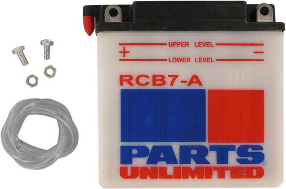 Parts Unlimited RCB7A Battery YB7A
