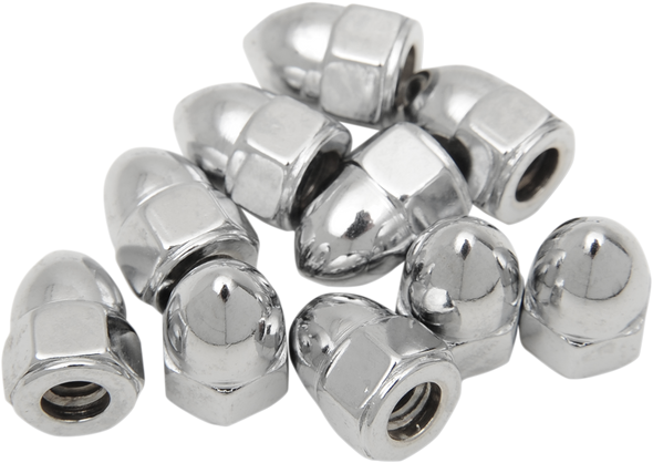 Drag Specialties DS-190852 Nut - Acorn - Chrome - 10-32