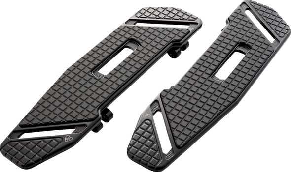 Arlen Ness 410-023 SpeedLiner Floorboards - Driver - Black