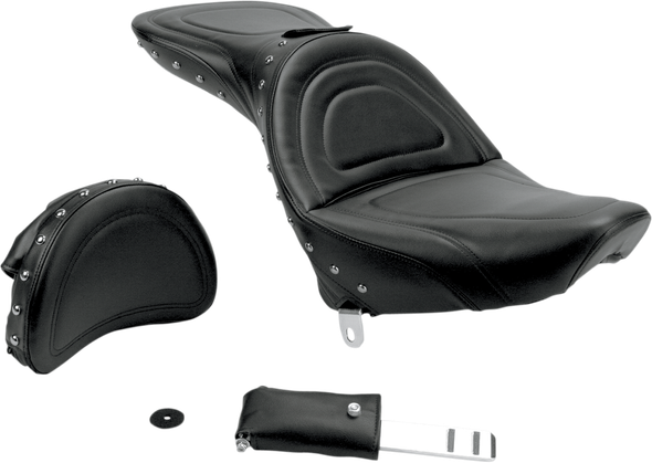 Saddlemen 88-99 Harley FLSTC Explorer Special Seat with Backrest (Standard)