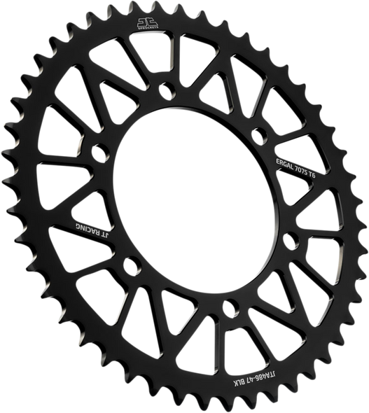 JT Sprockets JTA486.47BLK Rear Sprocket - for Kawasaki/Yamaha - Black - 47-Tooth