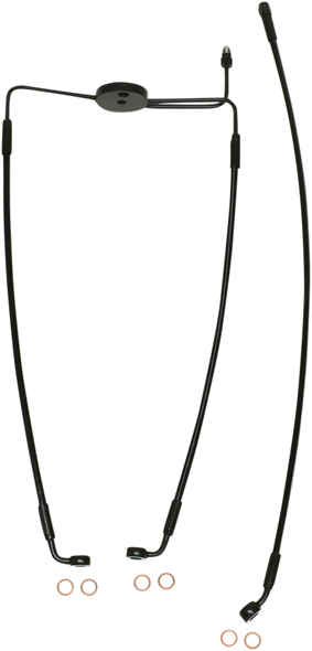 Magnum Shielding SBB1310-25 Brake Line - Front - Xr - Black