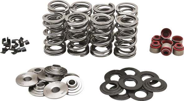 Kibblewhite 20-23800 Valve Spring Kit - 0.630" Lift - Titanium Retainers - M8