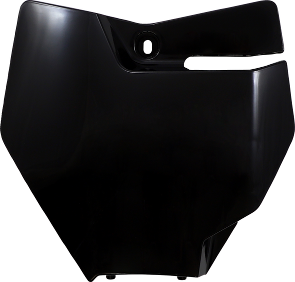 Ufo GG07116-001 Front Number Plate - Black