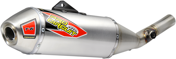 Pro Circuit 17-18 FOR KAWASAKI KX 250F T-6 Slip-On Exhaust (Stainless Steel)