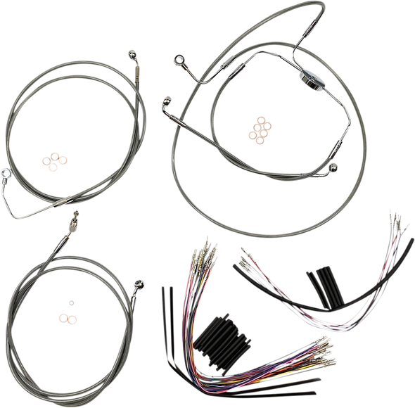 Magnum Shielding 589002 Xr Handlebar Installation Kit - Stainless Steel