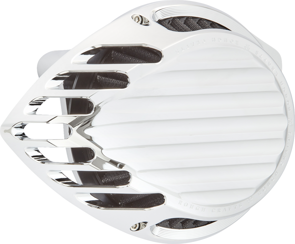 Arlen Ness RC-600-022 Rough Craft Air Cleaner Kit - Chrome