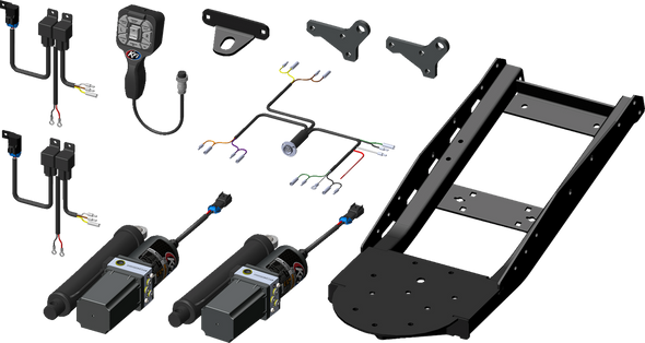 KFI Products 106180-APH V-Plow Actuator Tube Kit with Remote