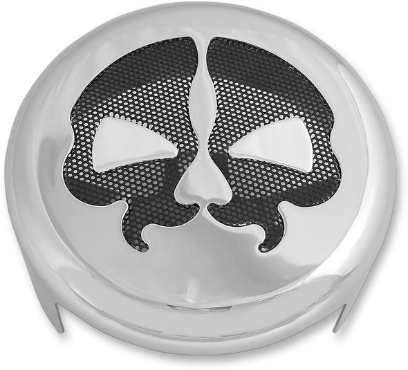 DRAG SPECIALTIES 2107-0249 COVER HORN SP SKL CHR