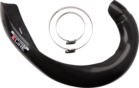 Moose Racing MPG 12523 Pipe Guard - Carbon Fiber