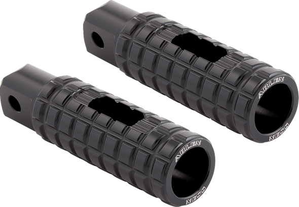 Arlen Ness 400-038 Foot Pegs - Passenger - Black