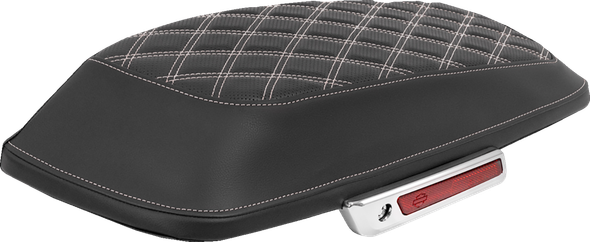Saddlemen L870-14-18406 Saddlebag Lid Covers - Lattice - FLH/FLT 14-25