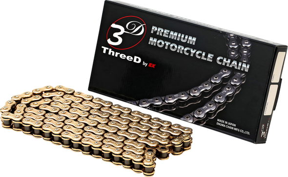 EK 520L3D-120G 520 L3D - Drive Chain - 120 Links - Gold