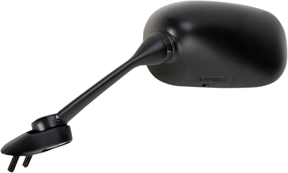 Emgo 20-37482 Mirror - Side View - Rectangle - Black - Left