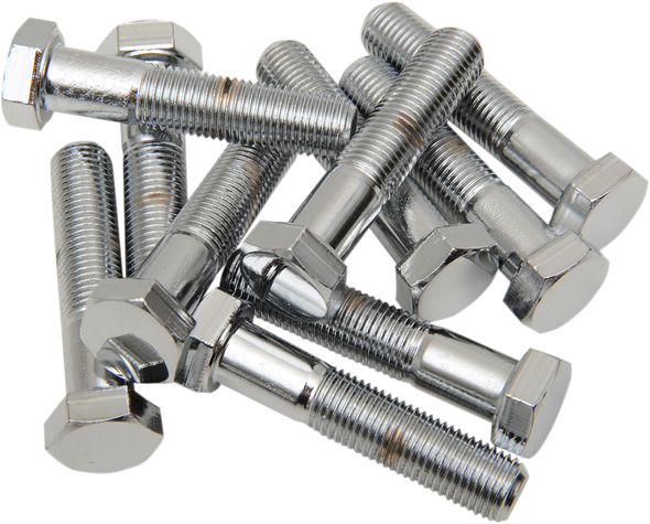 Drag Specialties DS-190648 Bolts - Fine Thread - 3/8"-24 x 1-3/4" - 10 Pack