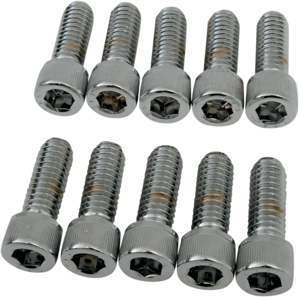 Drag Specialties DS-190545 Bolts - Socket-Head - Knurled - 5/16-18 x 7/8"