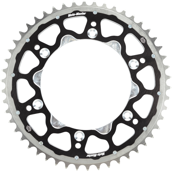 MOTO-MASTER 620023249 Fusion Series Dual Ring Rear Sprocket - Black - for Honda