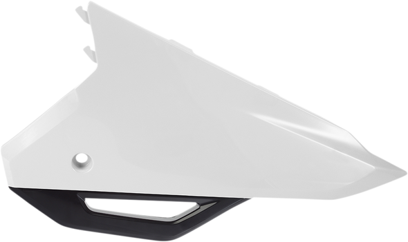 Acerbis 2858891035 Side Panels - Upper/Lower - White/Black