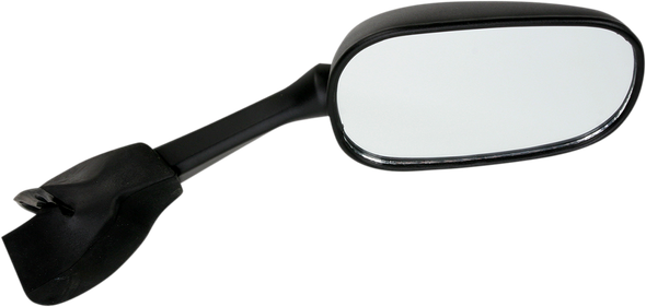 Emgo 20-80571 Mirror - Side View - Rectangle - Black - Right