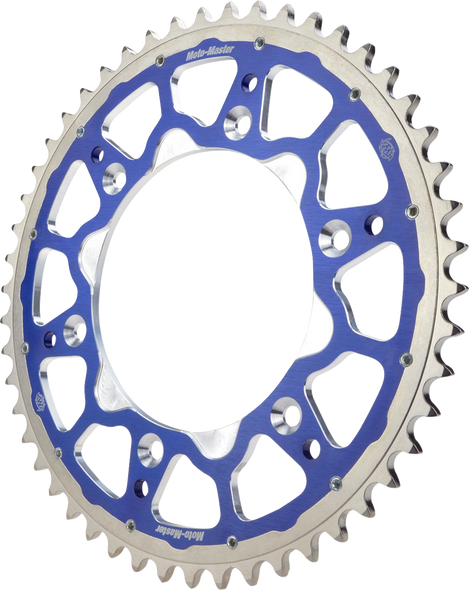 MOTO-MASTER 620183447 Fusion Series Dual Ring Rear Sprocket - Blue - Mx 85