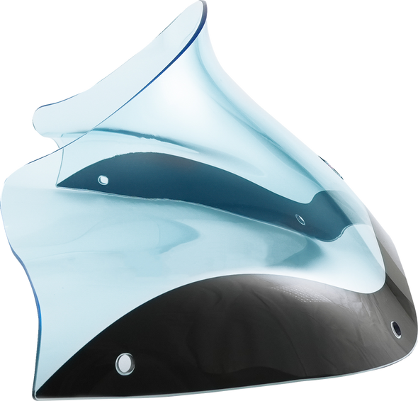 Klock Werks KWW-01-0627 Ice Flare Windshield - 8" - Blue Ice - 98-13 Fltr