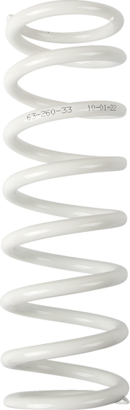 Moose Racing 1312-0975 Shock Spring - 63 mm - 33 n/mm - White