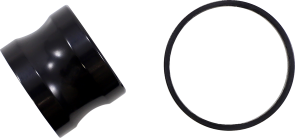 Covingtons C0008-B Axle Spacers - Smooth - Black - with ABS - Pair