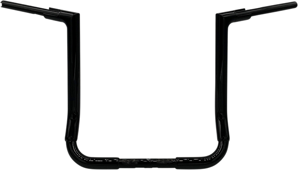Fat Baggers Inc. 605016-B 1-1/2" Ez Install Flat Top Handlebar - 16" - Black